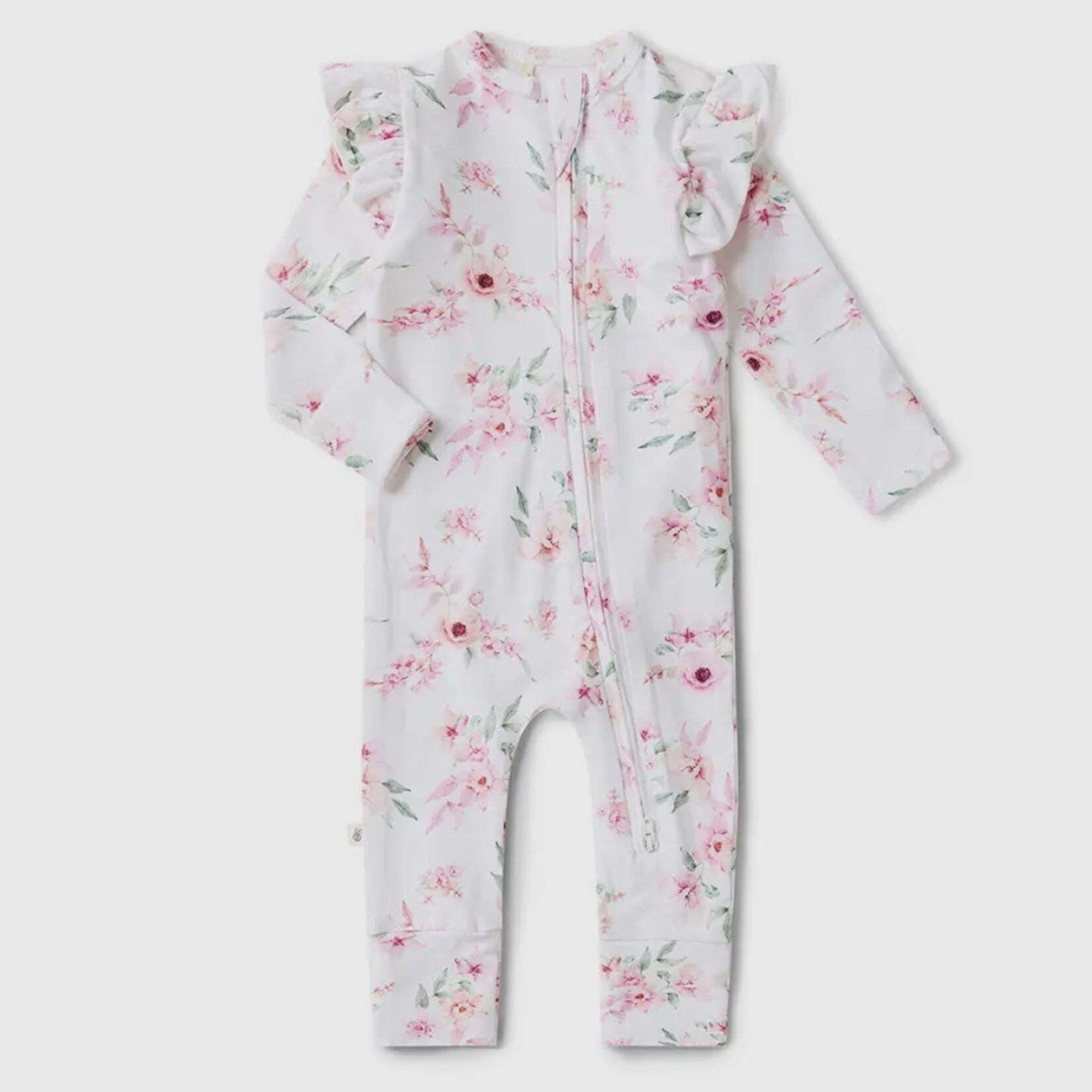 Snuggle Hunny Snuggle Hunny Camille Organic Cotton Convertible Romper