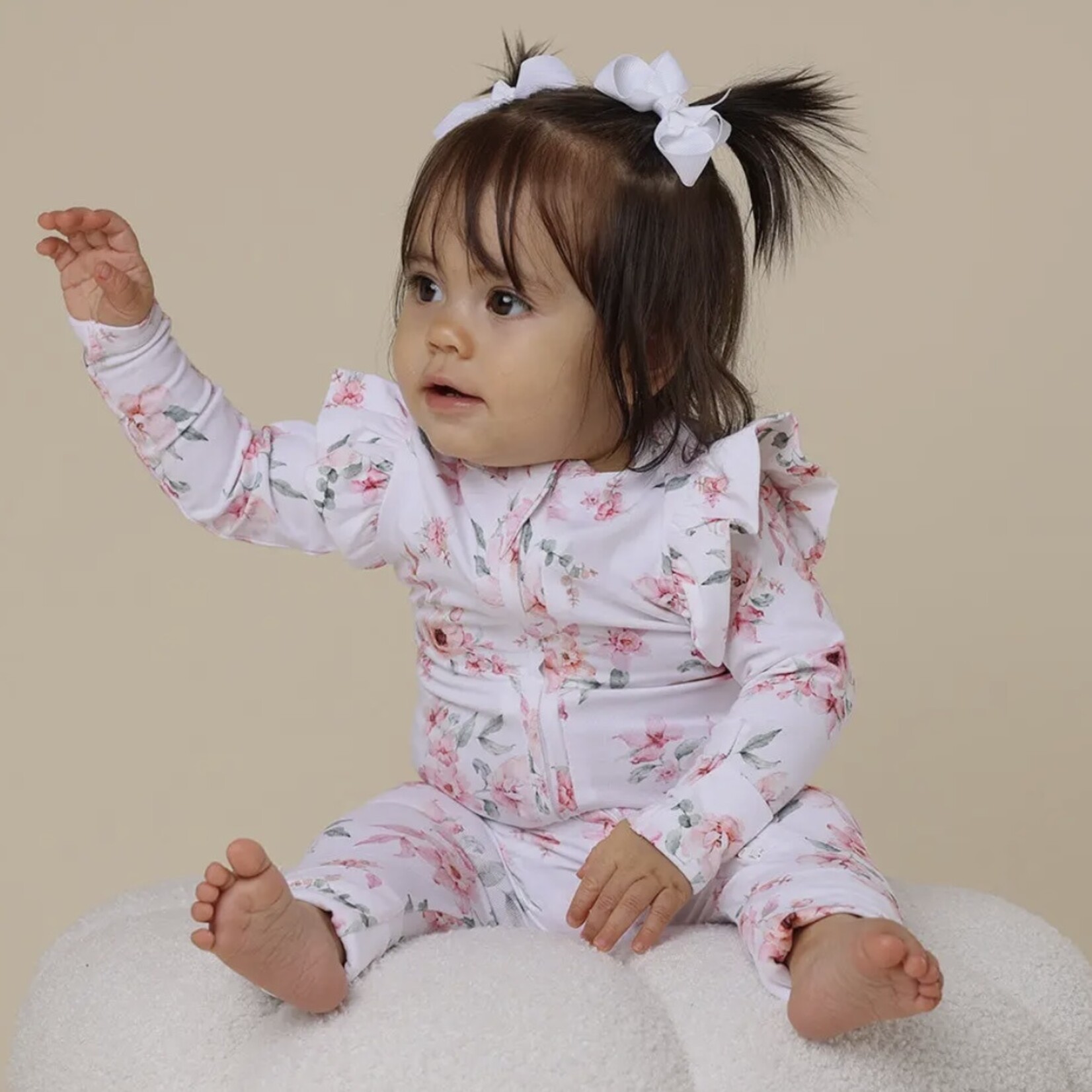Snuggle Hunny Snuggle Hunny Camille Organic Cotton Convertible Romper