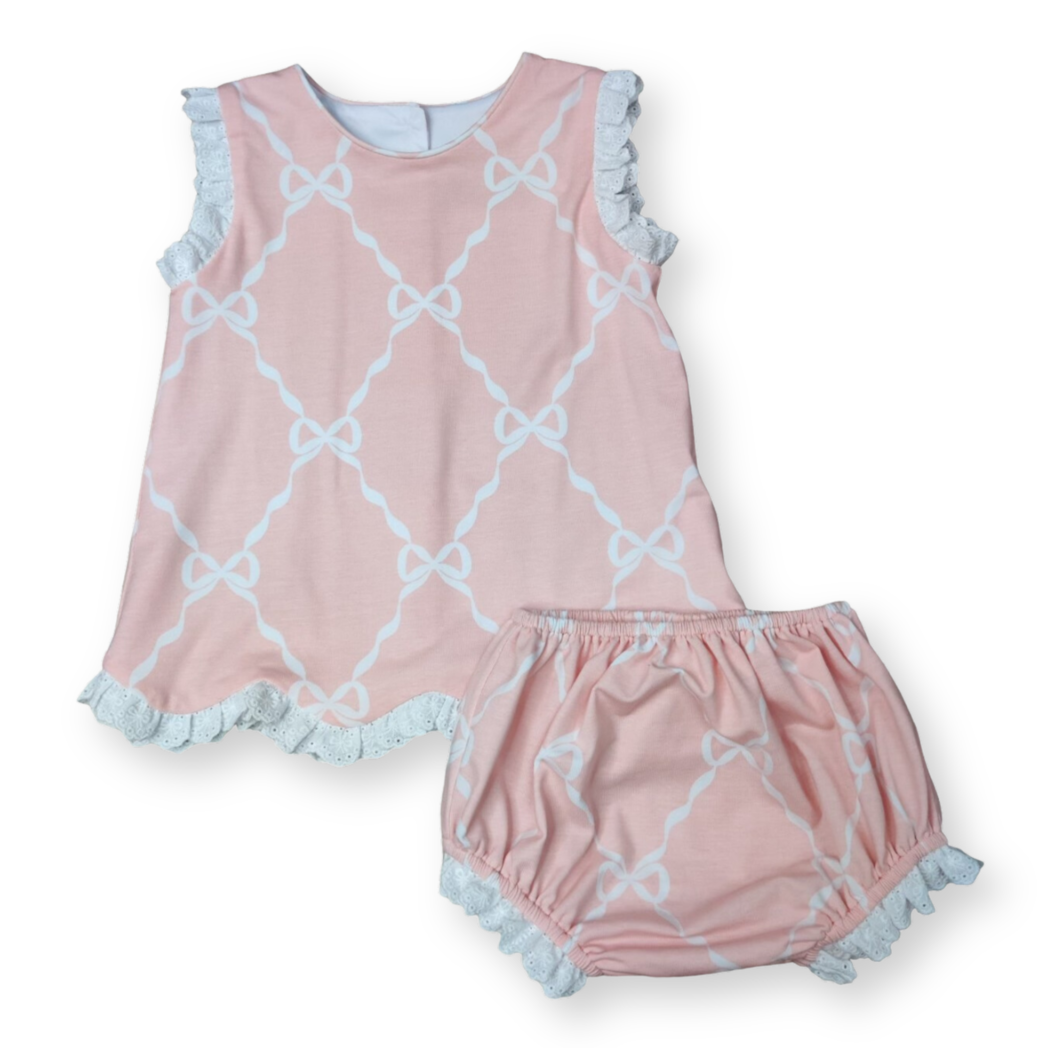 Millie Jay Girls Ribbons & Bows Bloomer Set - Ruffle Me This
