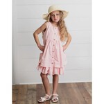 Pink Gingham Pocket Dress