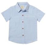 Me & Henry Blue Seersucker Newport Shirt
