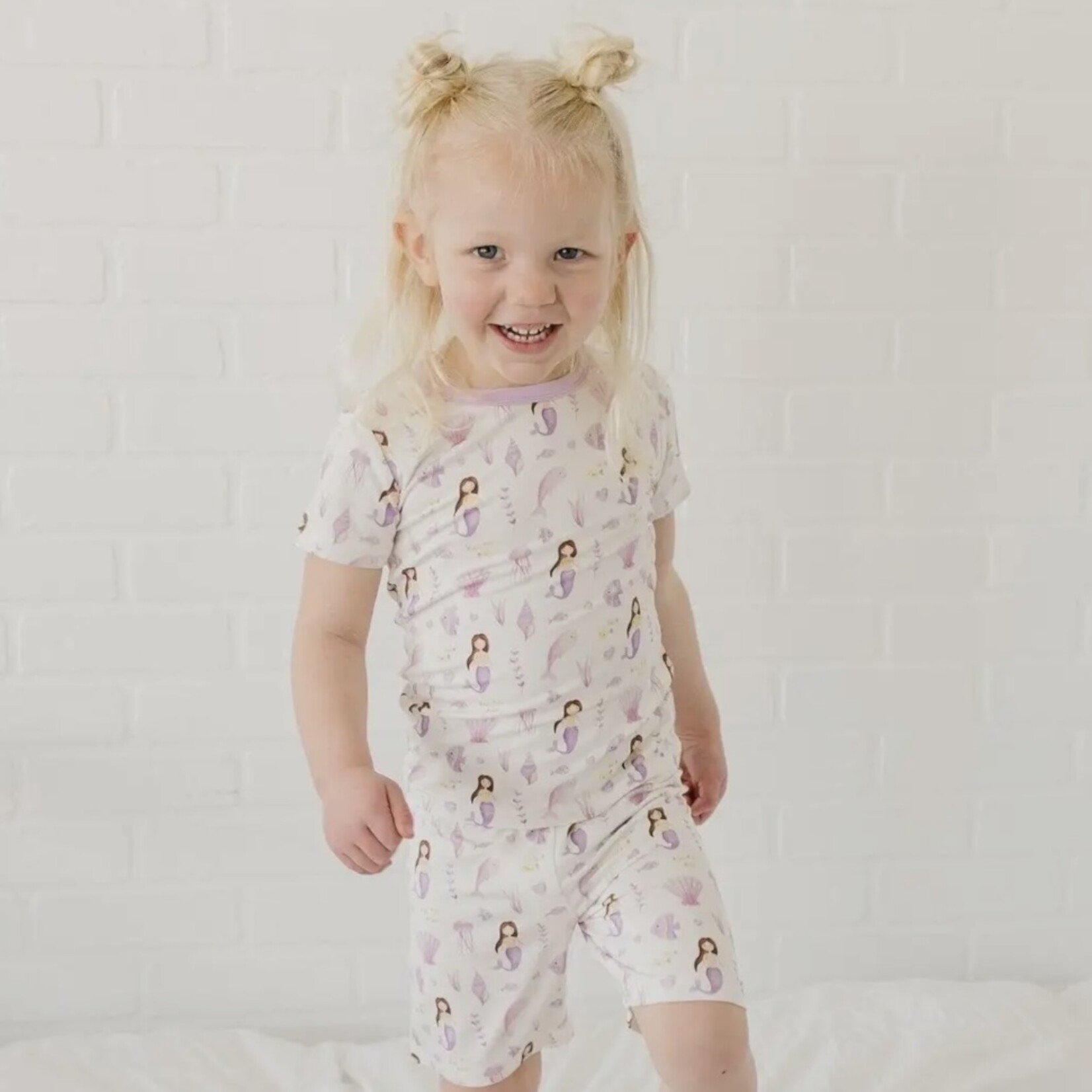 Little Joy Co. Mermaid Bamboo PJ Set