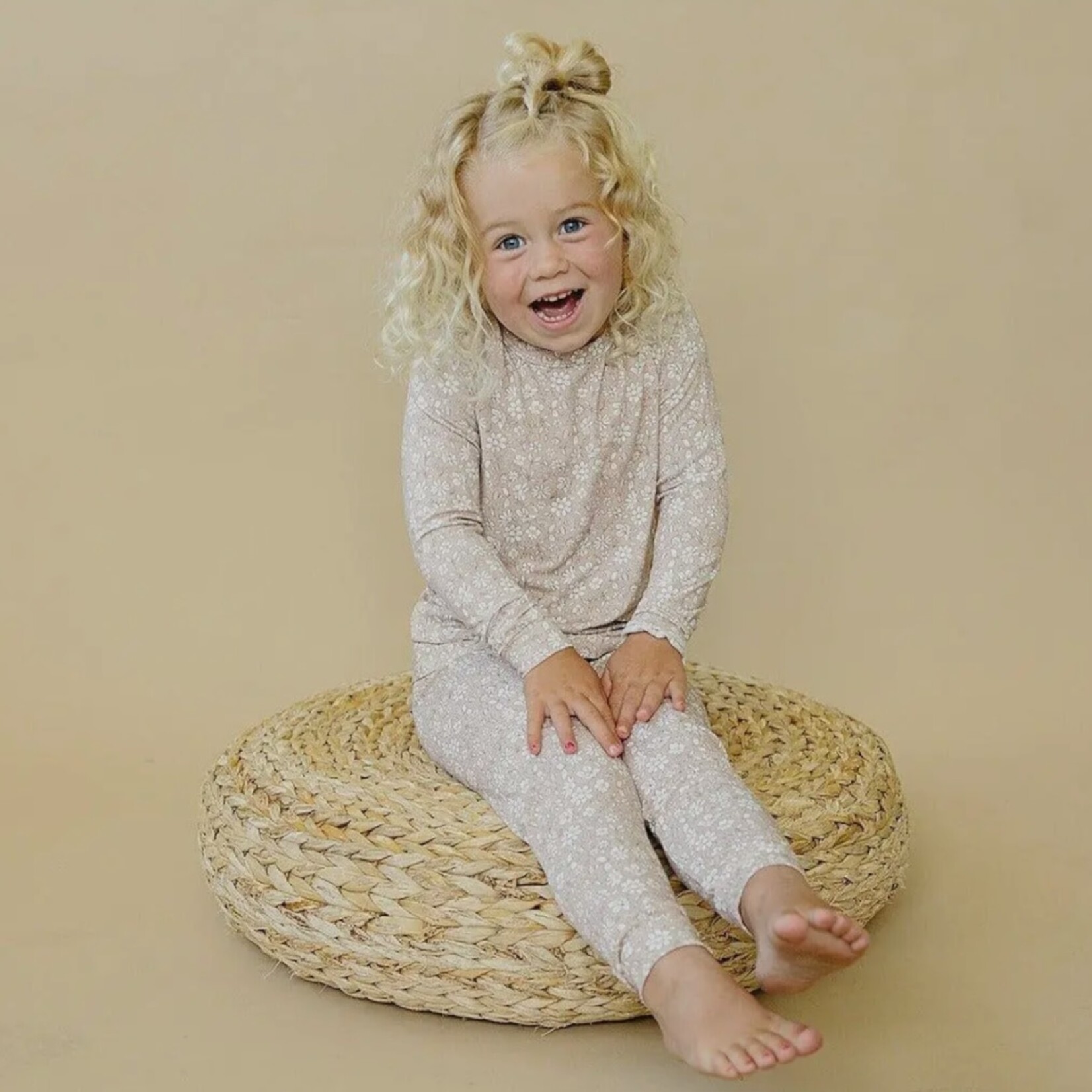 Little Joy Co. Dainty Ditsy Bamboo PJ Set