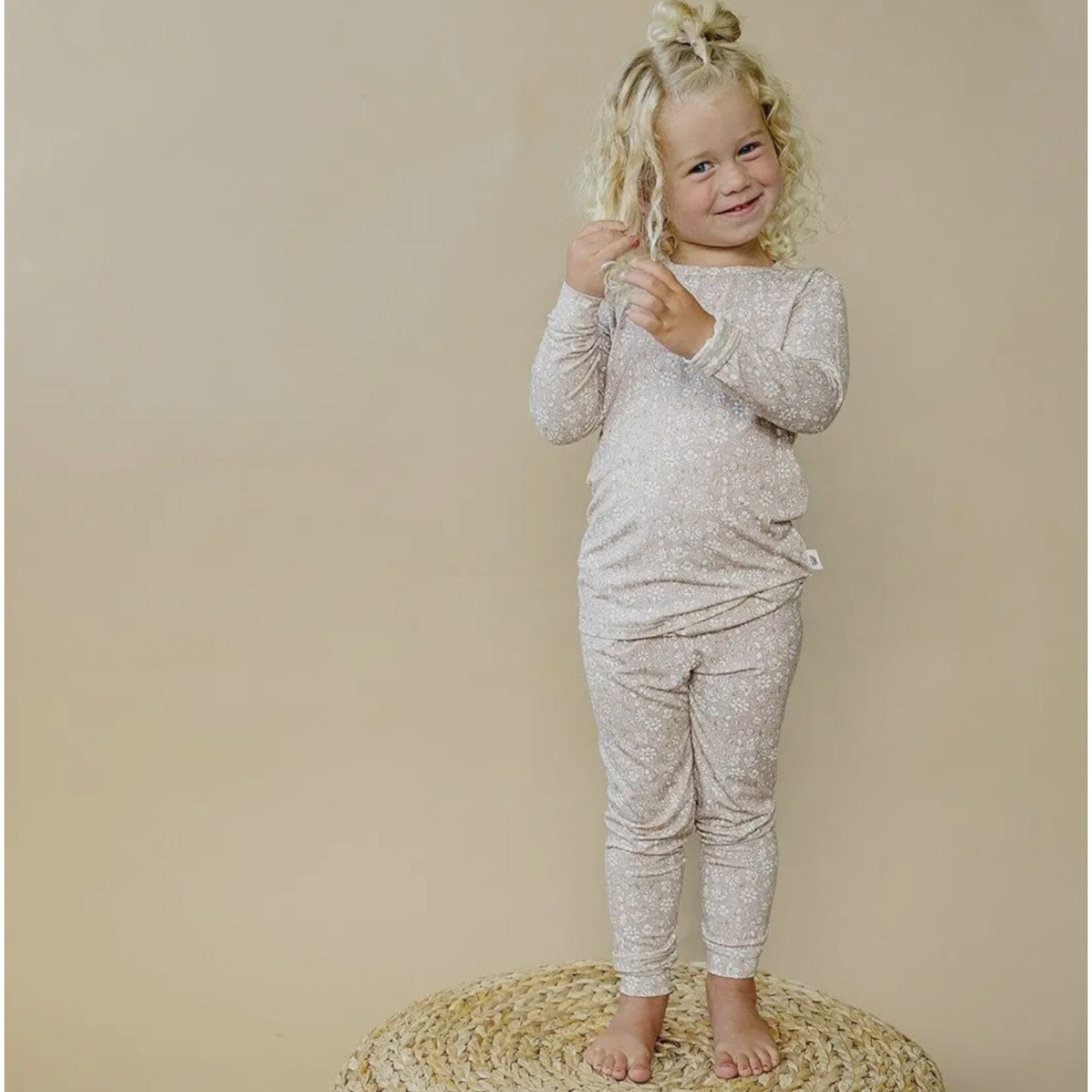 Little Joy Co. Dainty Ditsy Bamboo PJ Set