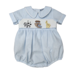 Three Sisters Noah's Ark Smocked Bubble