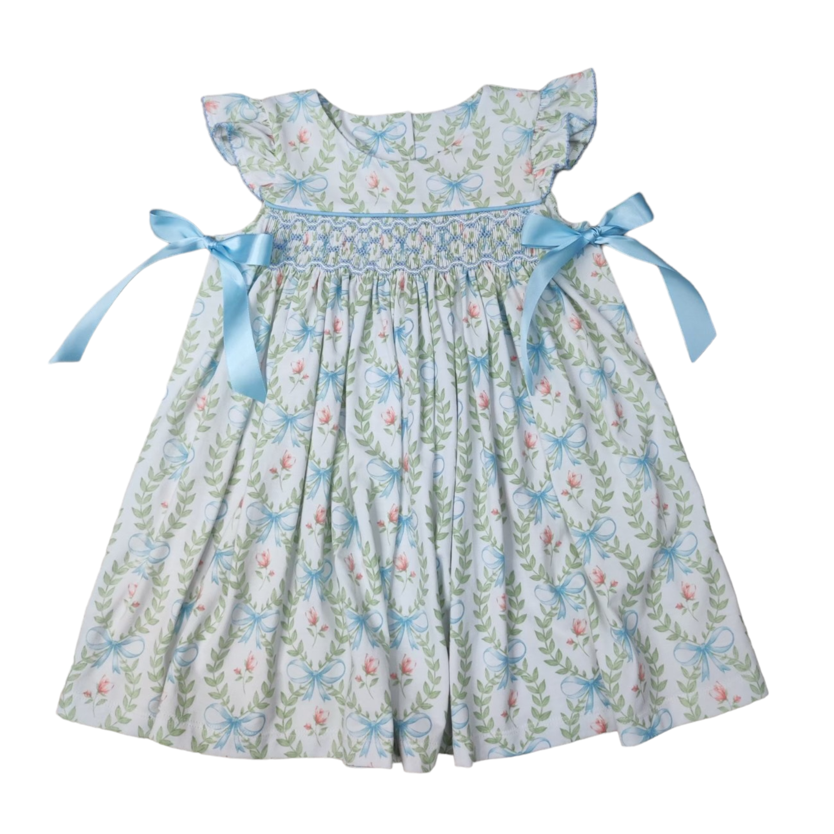 Three Sisters Hand Picked Bows Geo Dress