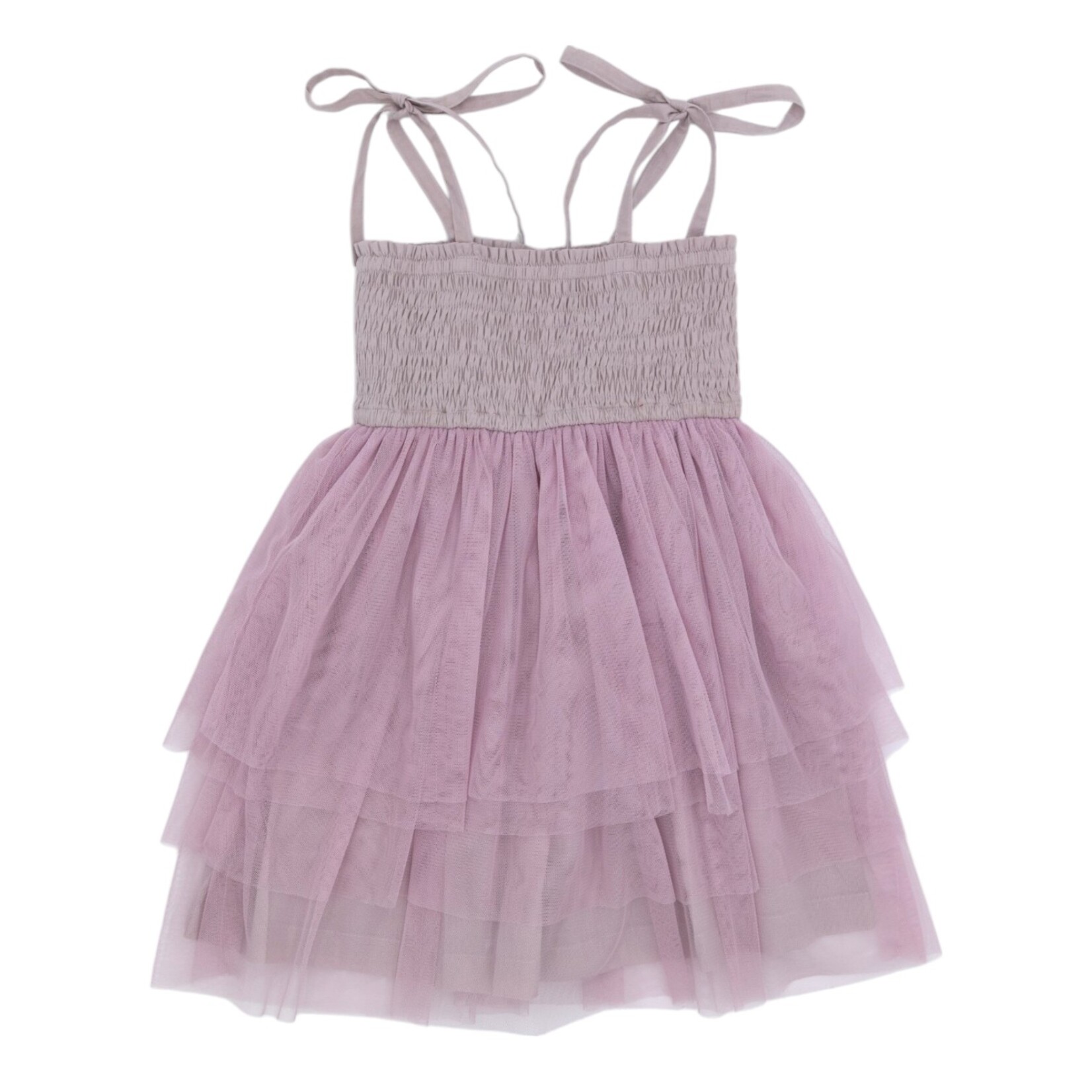 Yo Baby Lavender Tiered Tulle Dress