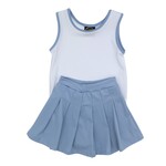 Emma Jean Blue/White Remi Skort Set
