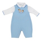 Petit Ami Blue Rocking Horse Longall