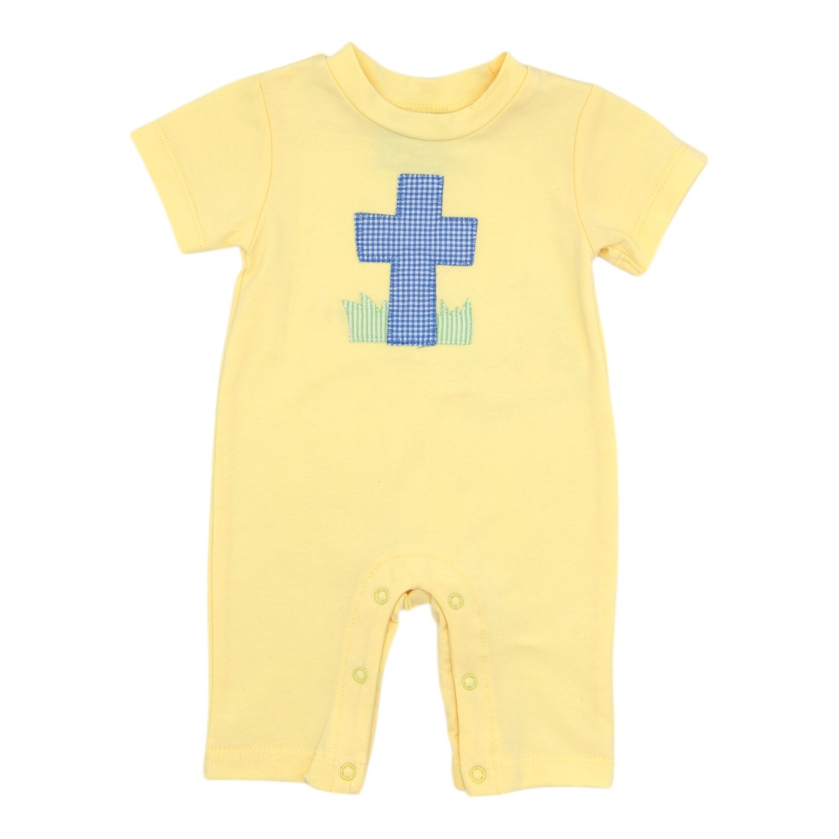 Three Sisters Cross Applique Romper