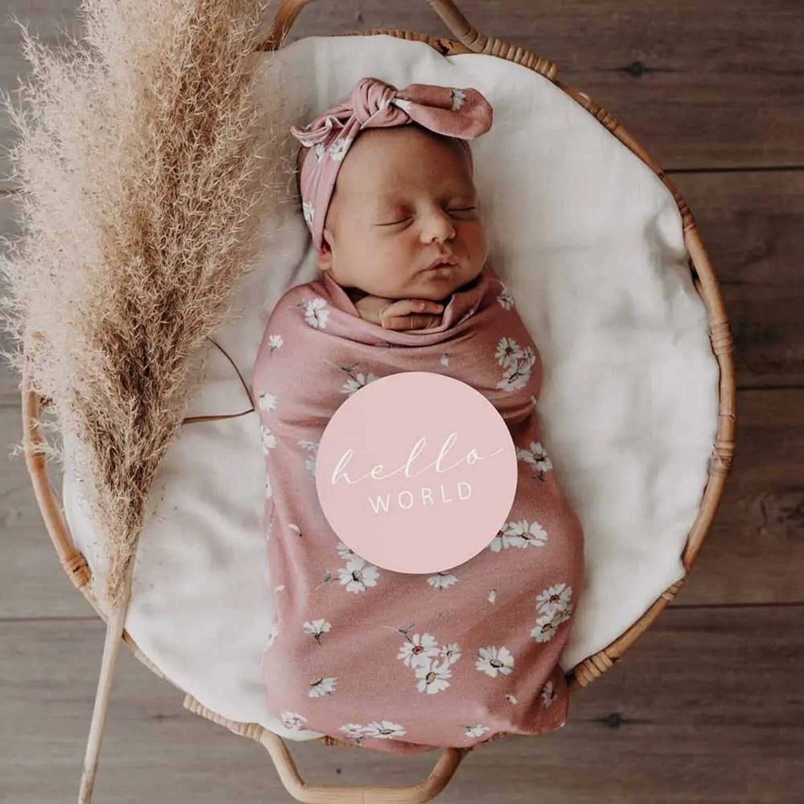 Snuggle Hunny Daisy Milestone Cards