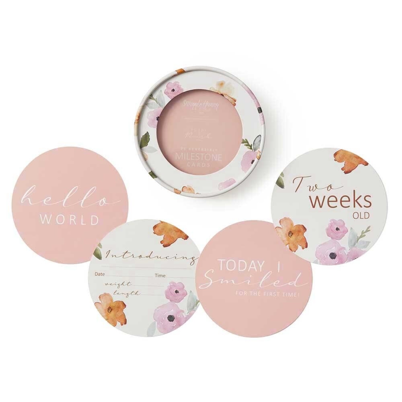 Snuggle Hunny Poppy Milestone Cards