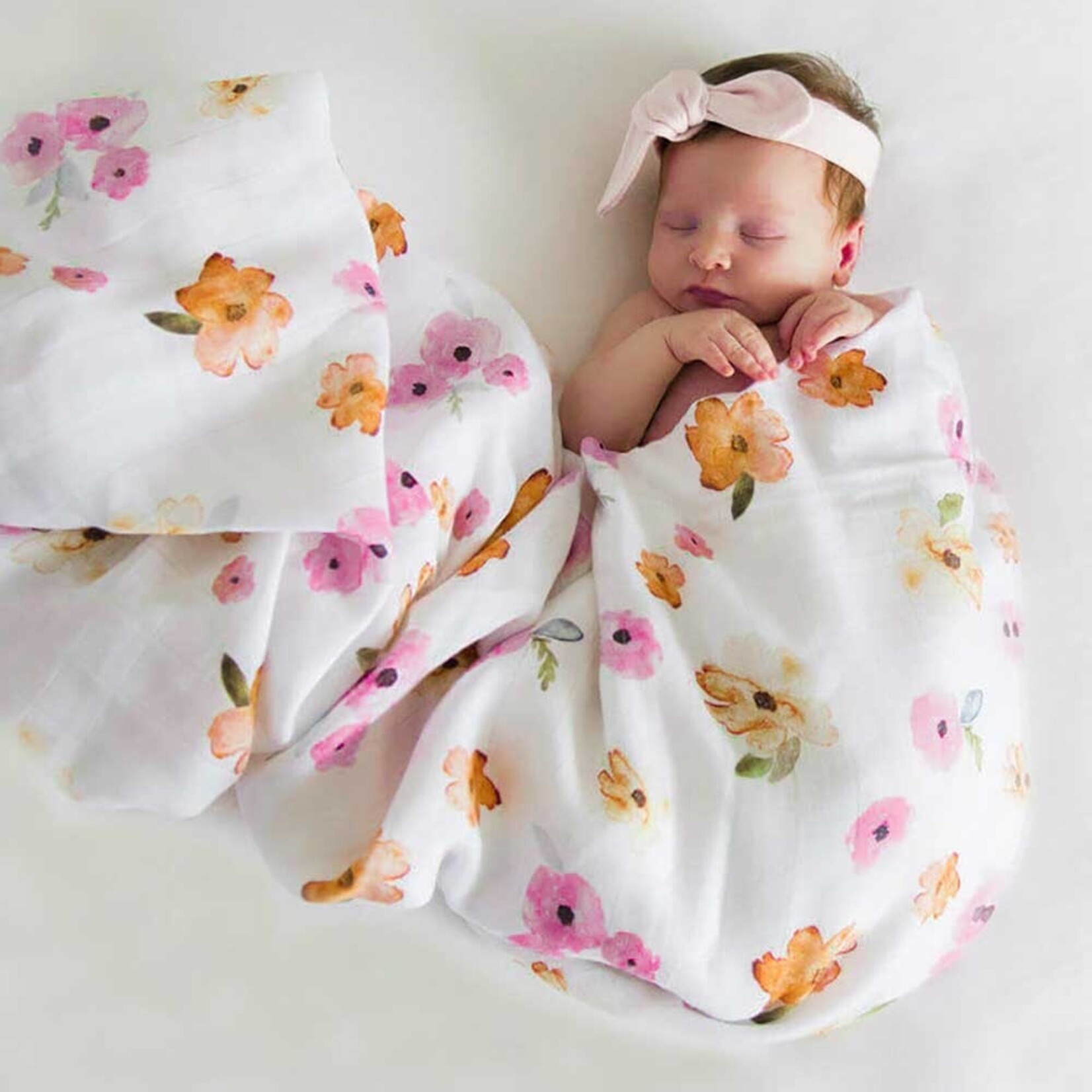 Snuggle Hunny Poppy Muslin Wrap