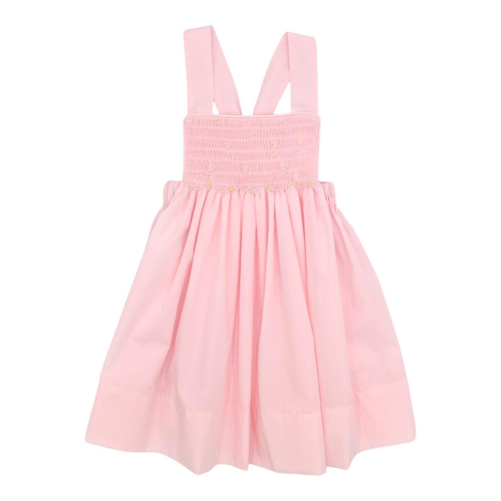 Babysen Pink Mary Helen Smocked Dress
