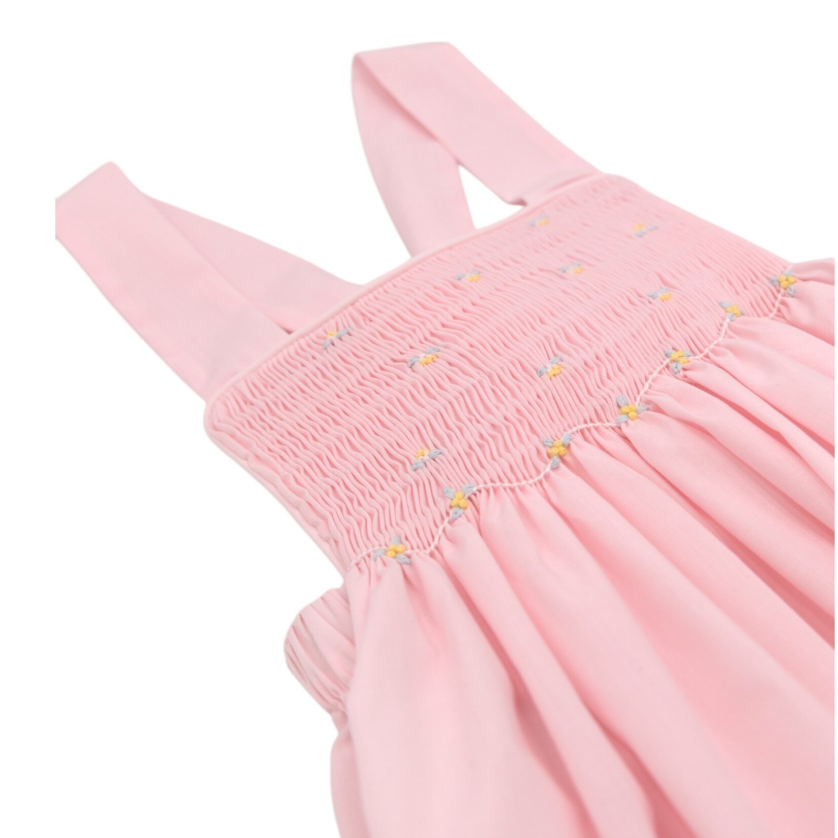 Babysen Pink Mary Helen Smocked Dress