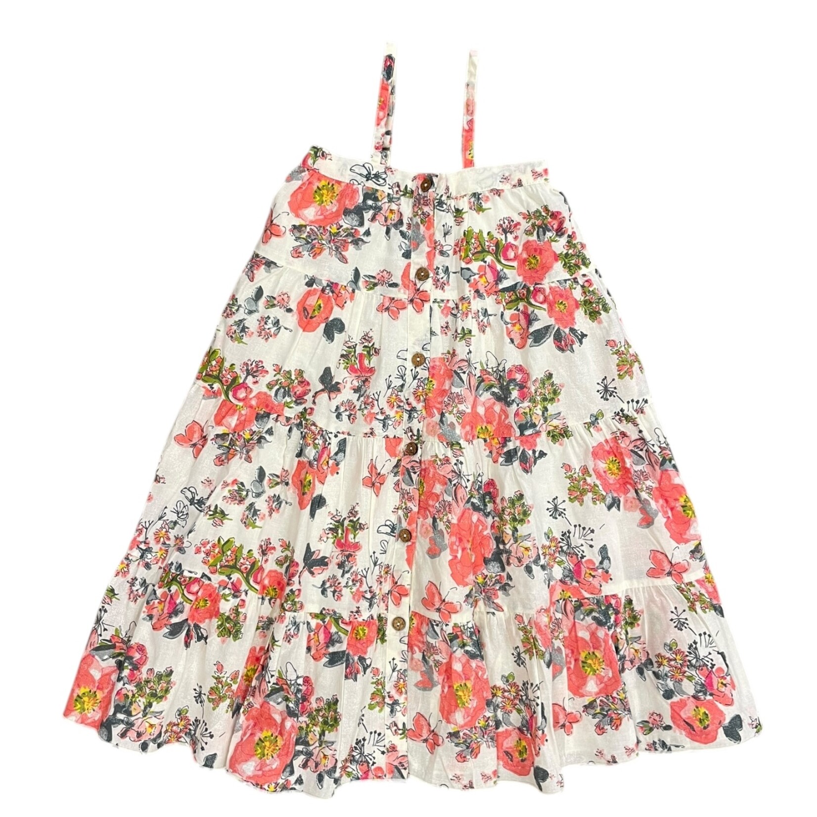 Yo Baby Butterfly Floral Maxi Dress