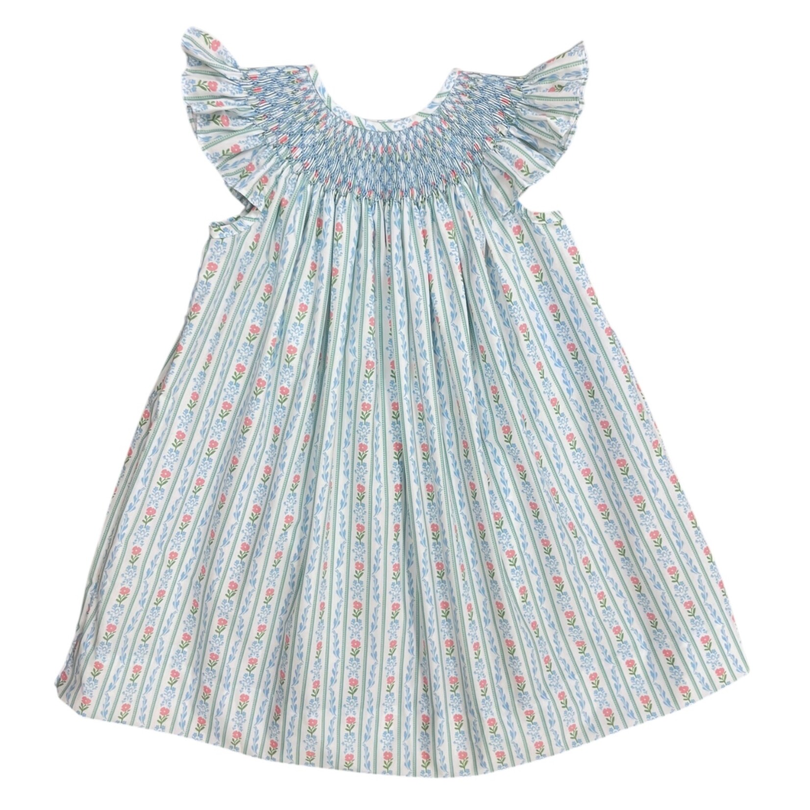 Charming Little One Enchanted Garden Smocked Dress