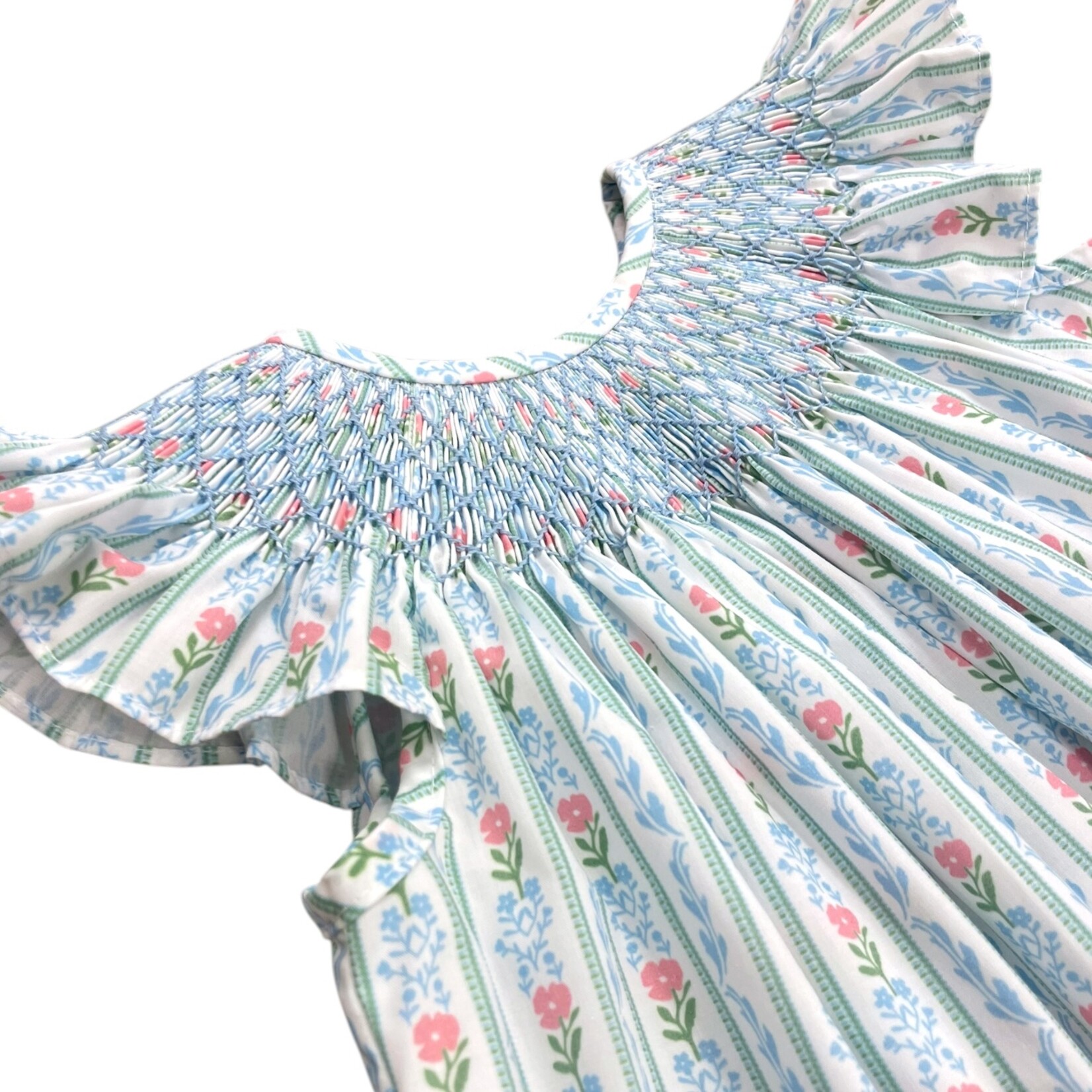 Charming Little One Enchanted Garden Smocked Dress