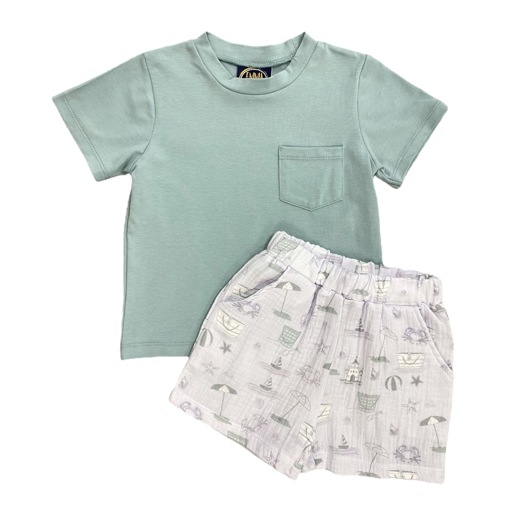 Emma Jean Summer Beach Fun Short Set