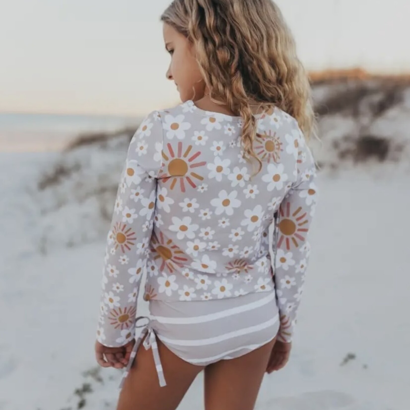 Sun & Daisy Rash Guard Swim