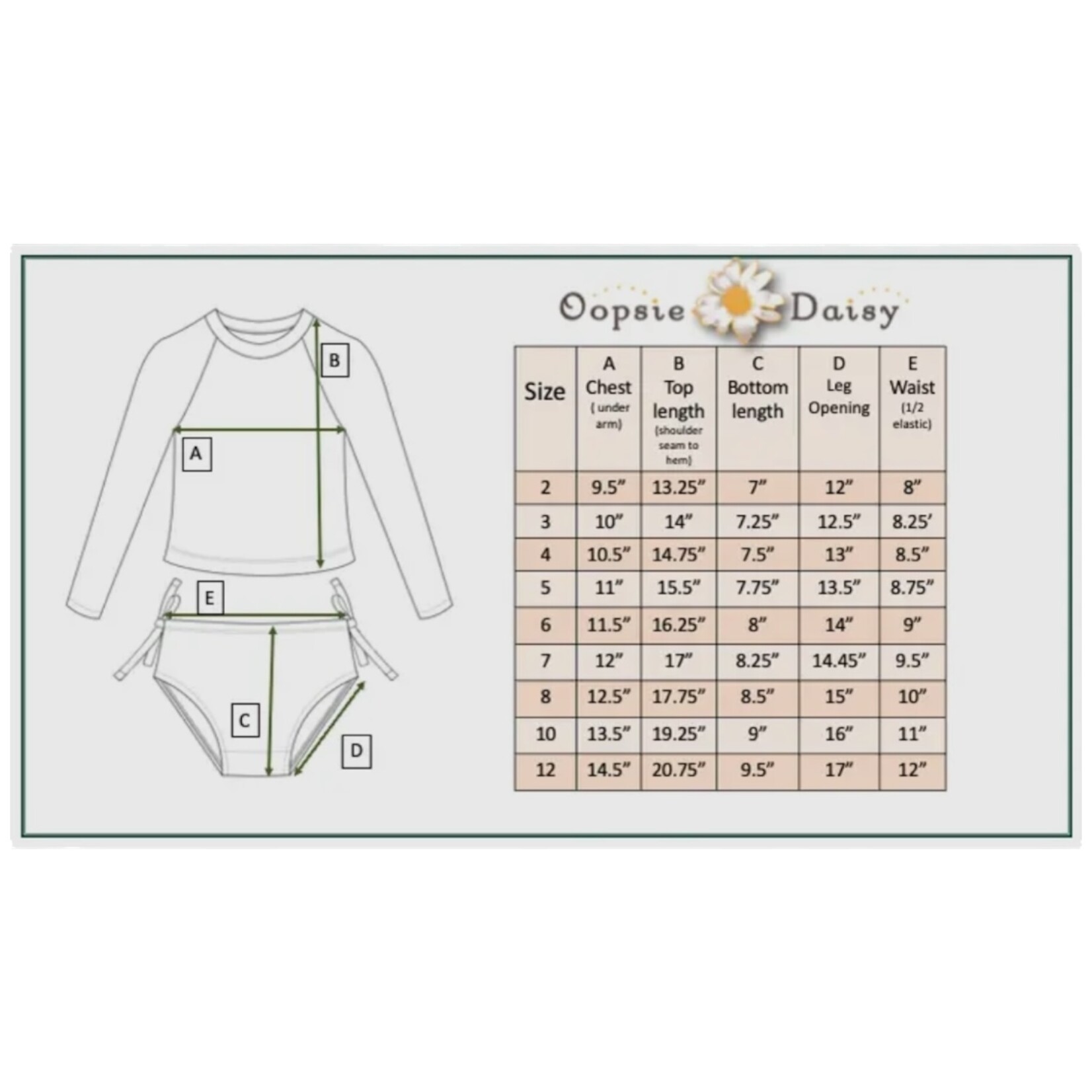 Sun & Daisy Rash Guard Swim