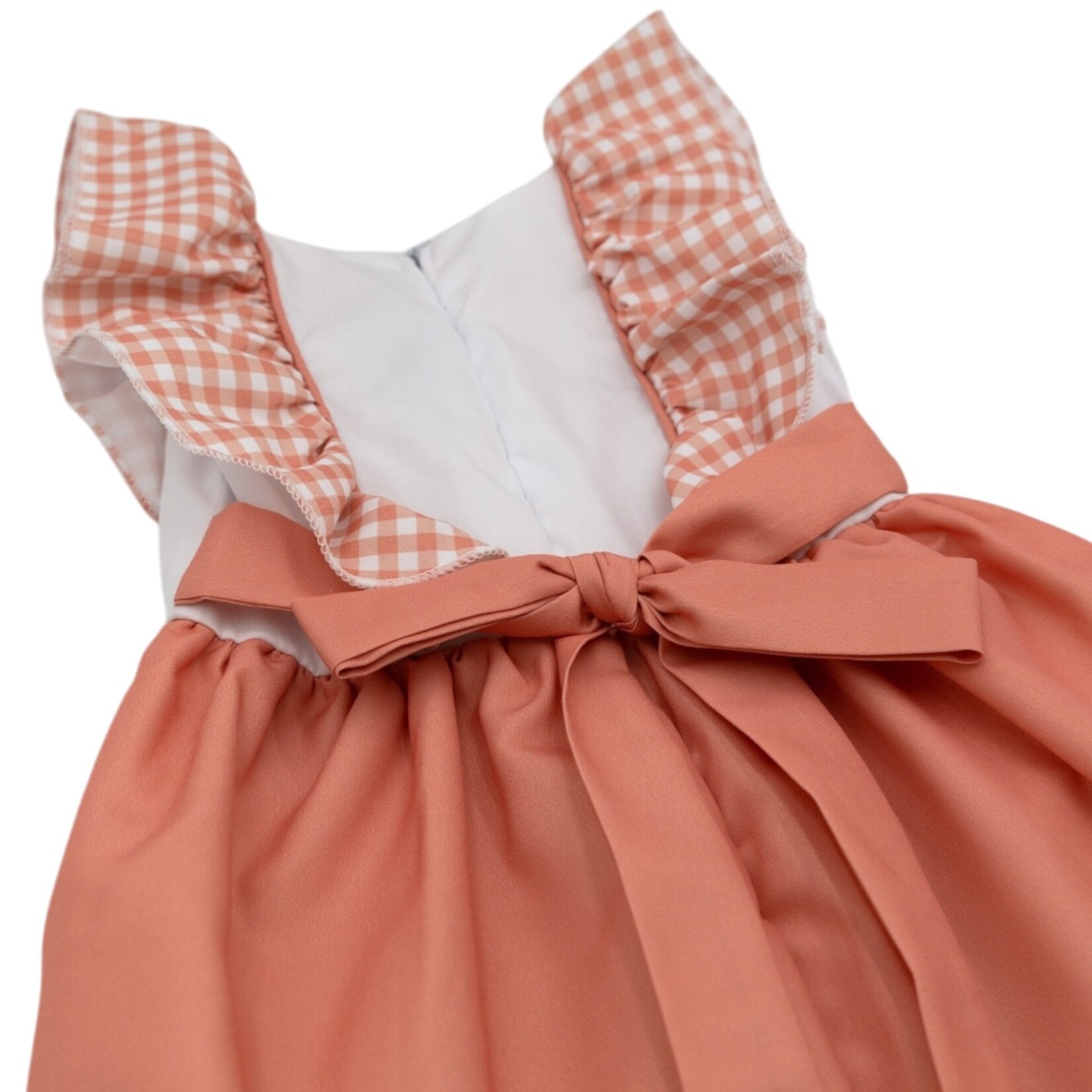 Floral Grace Flutter Monogram Dress