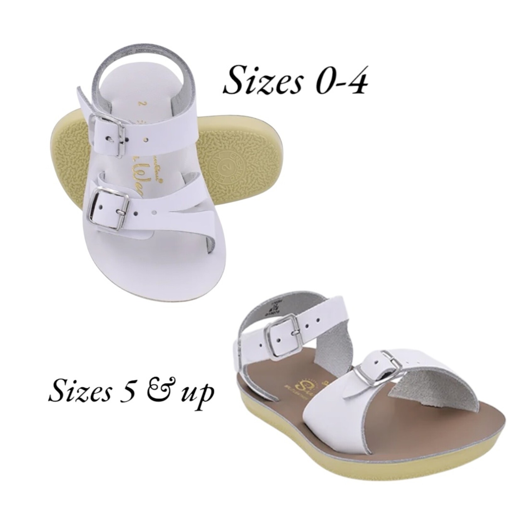 Sun San - Salt Water Sandal - White