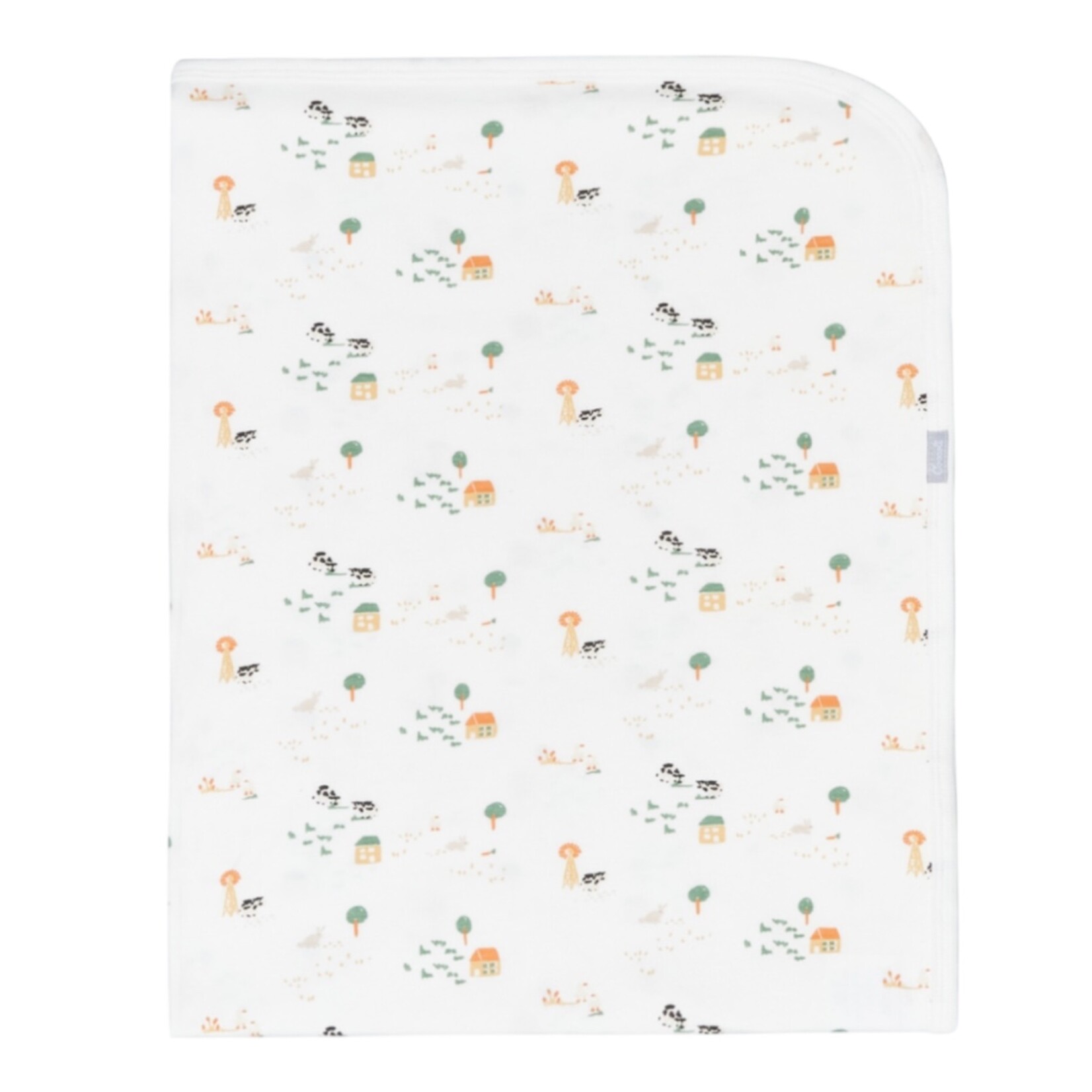 Coccoli Spring Farm Swaddle Blanket