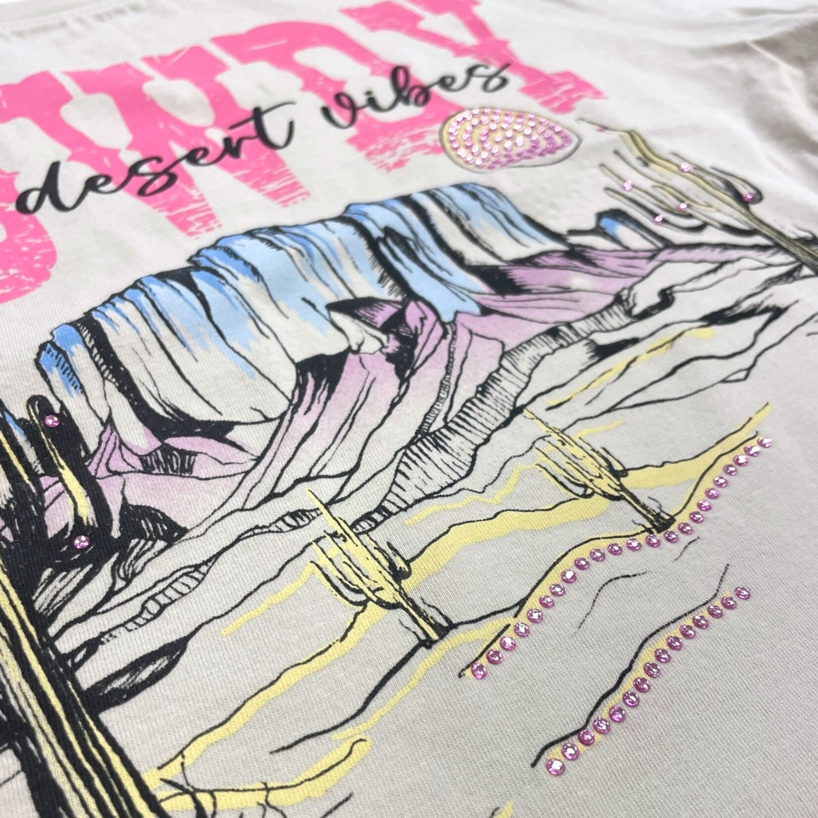 Paper Flower Howdy Desert Tee