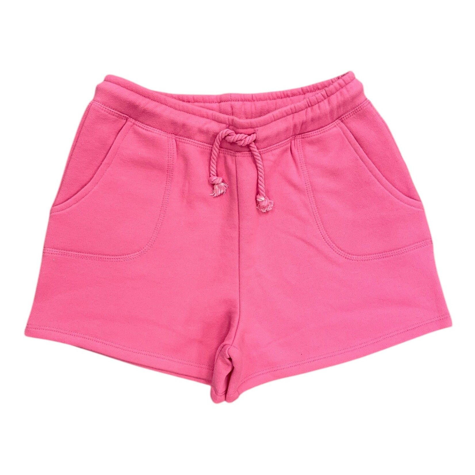 Paper Flower Pink Pocket Shorts