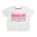 Paper Flower Jesus Loves You Tee