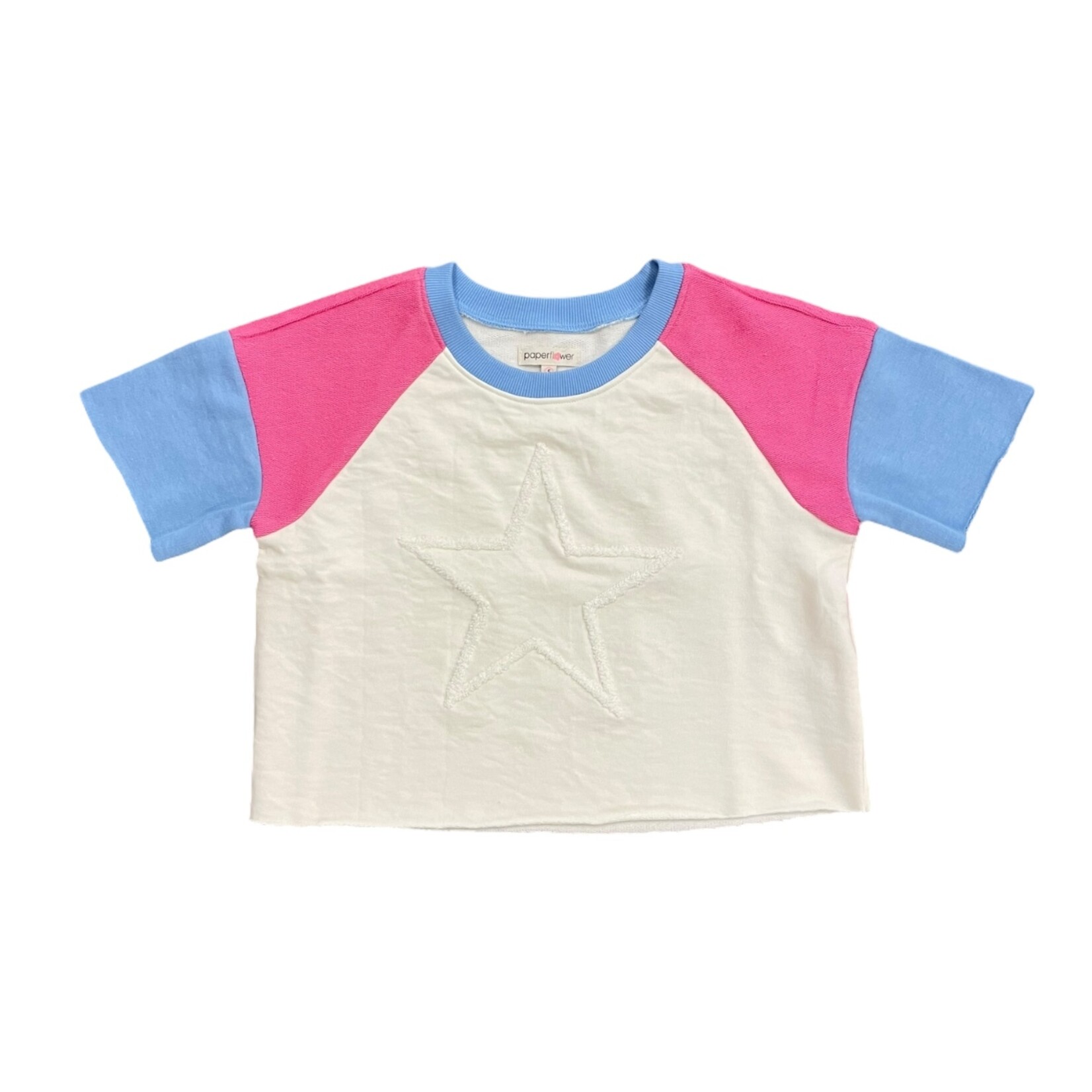 Paper Flower Chenille Star Tee