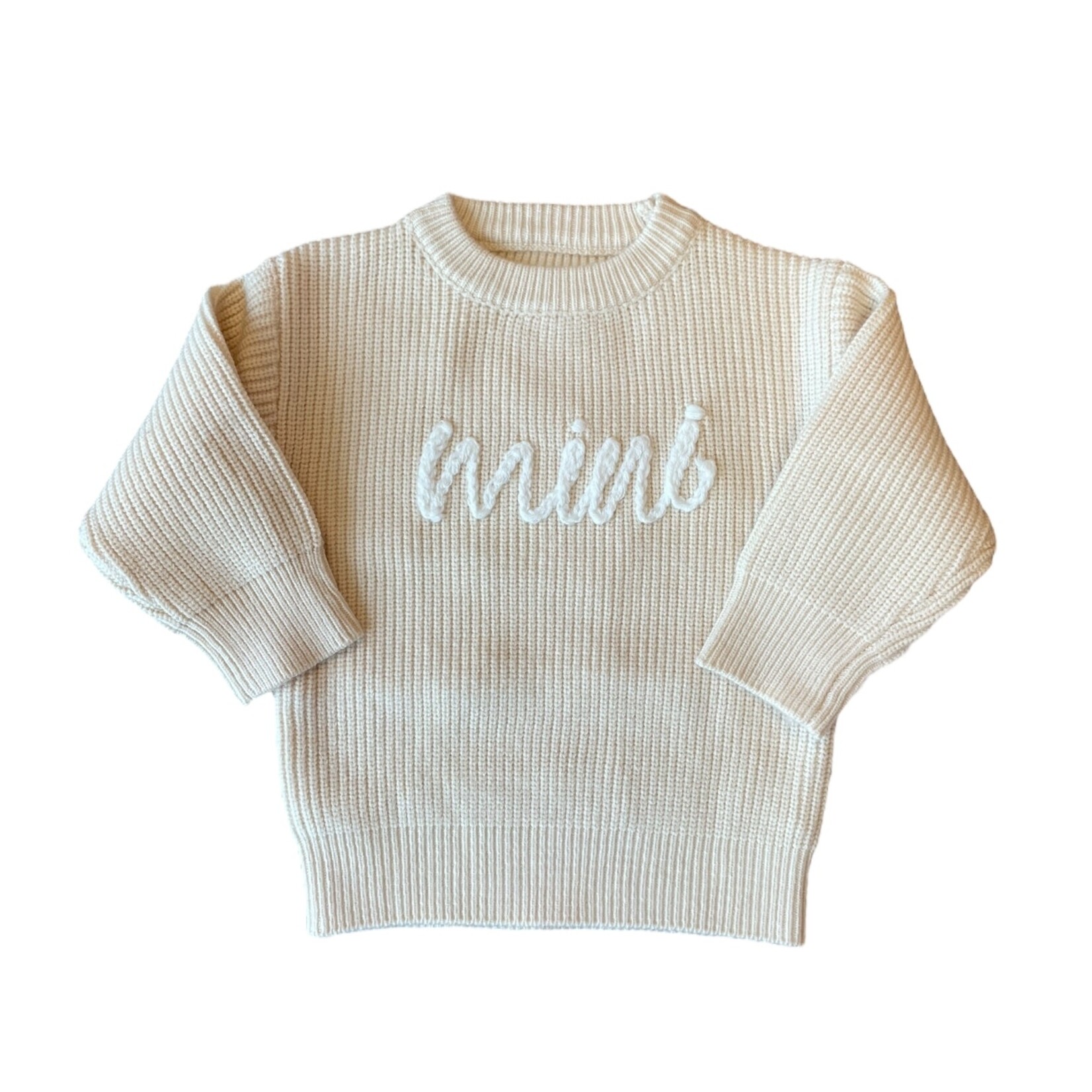 Chunky Mini Sweater - Beige