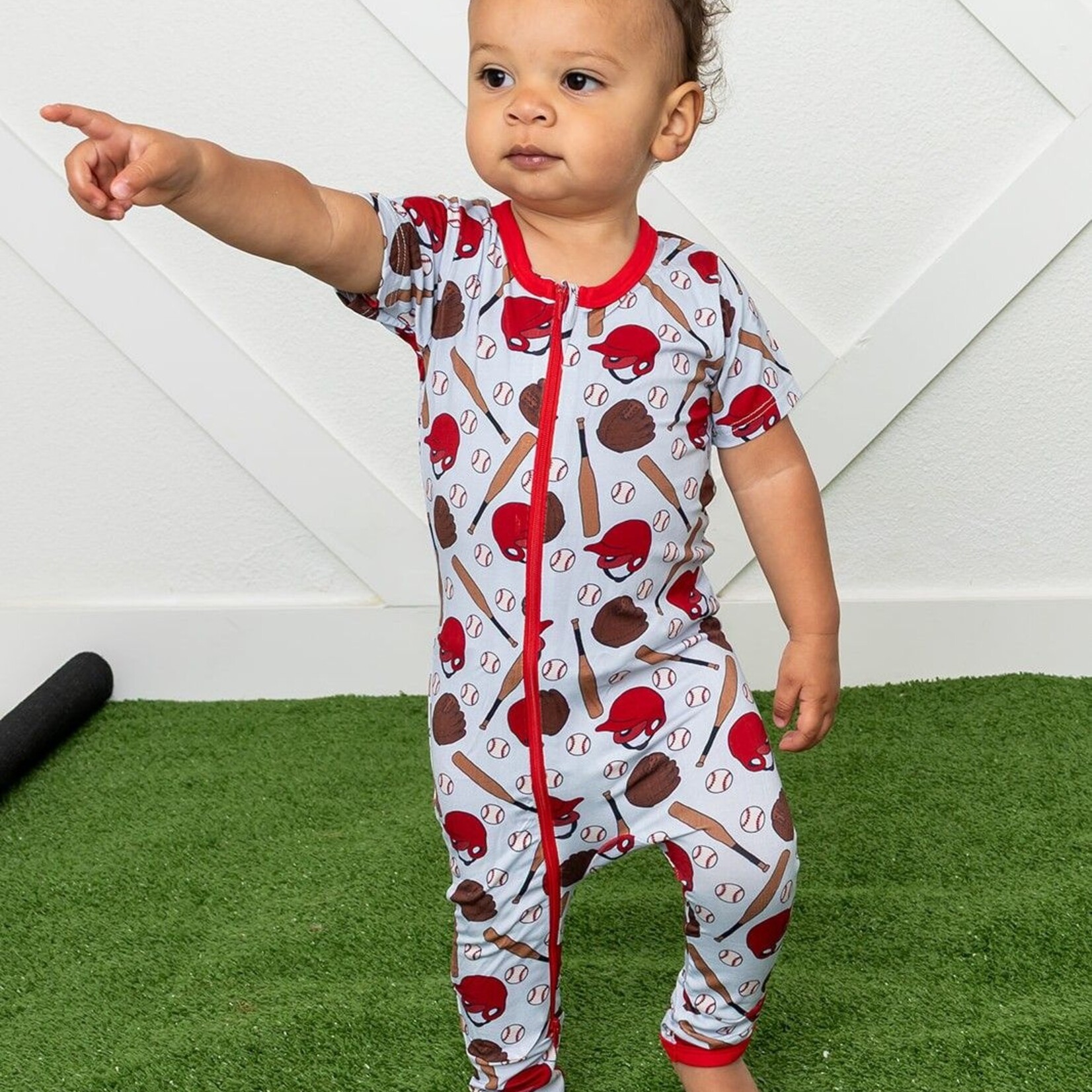 Baseball Bamboo Coverall