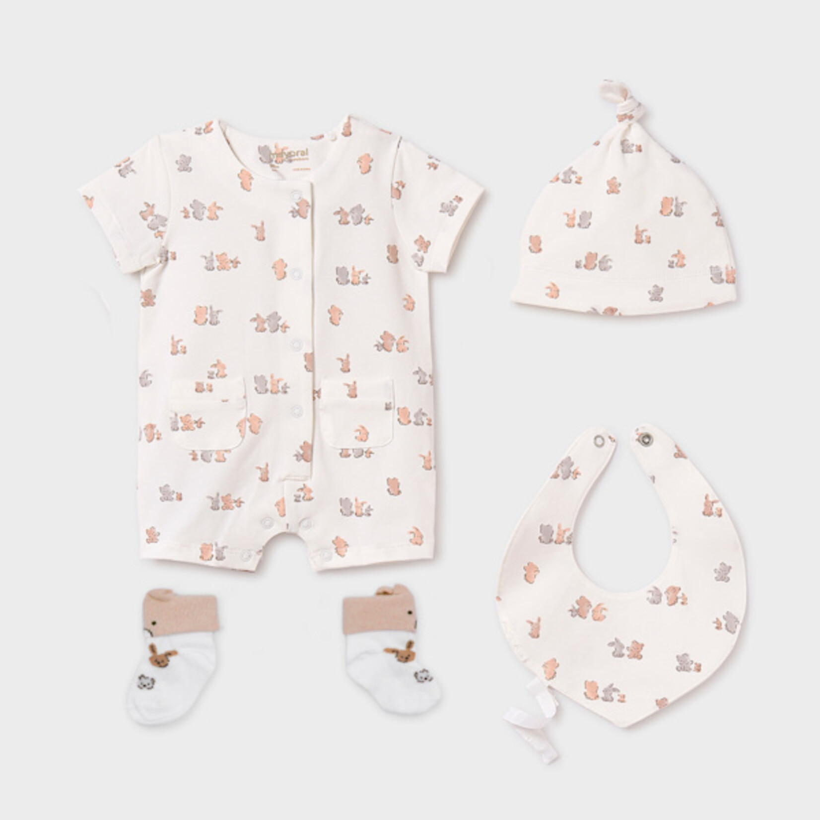 Mayoral Bunny Bear 4 Piece Gift Set