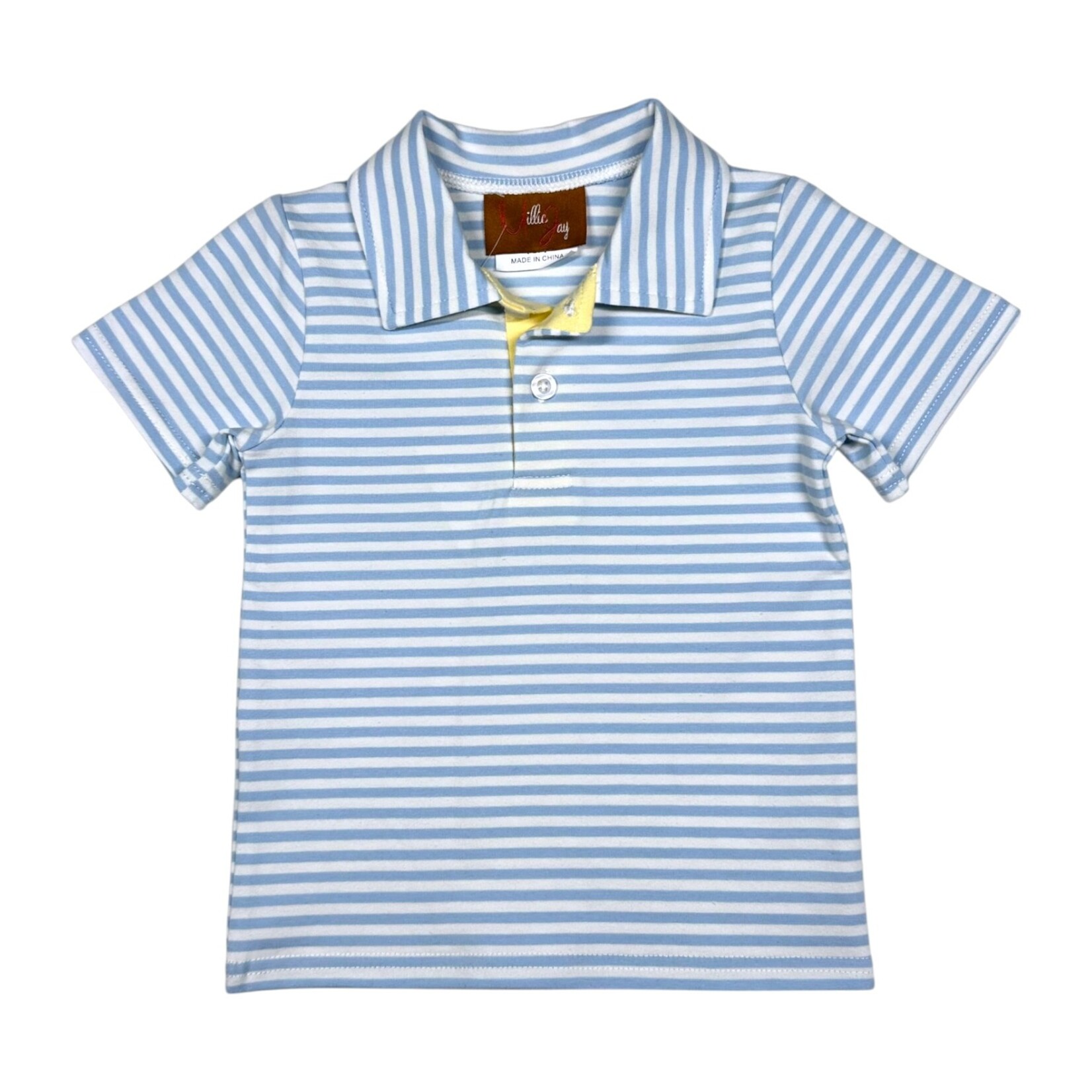 Millie Jay Bennett Lt. Blue Polo