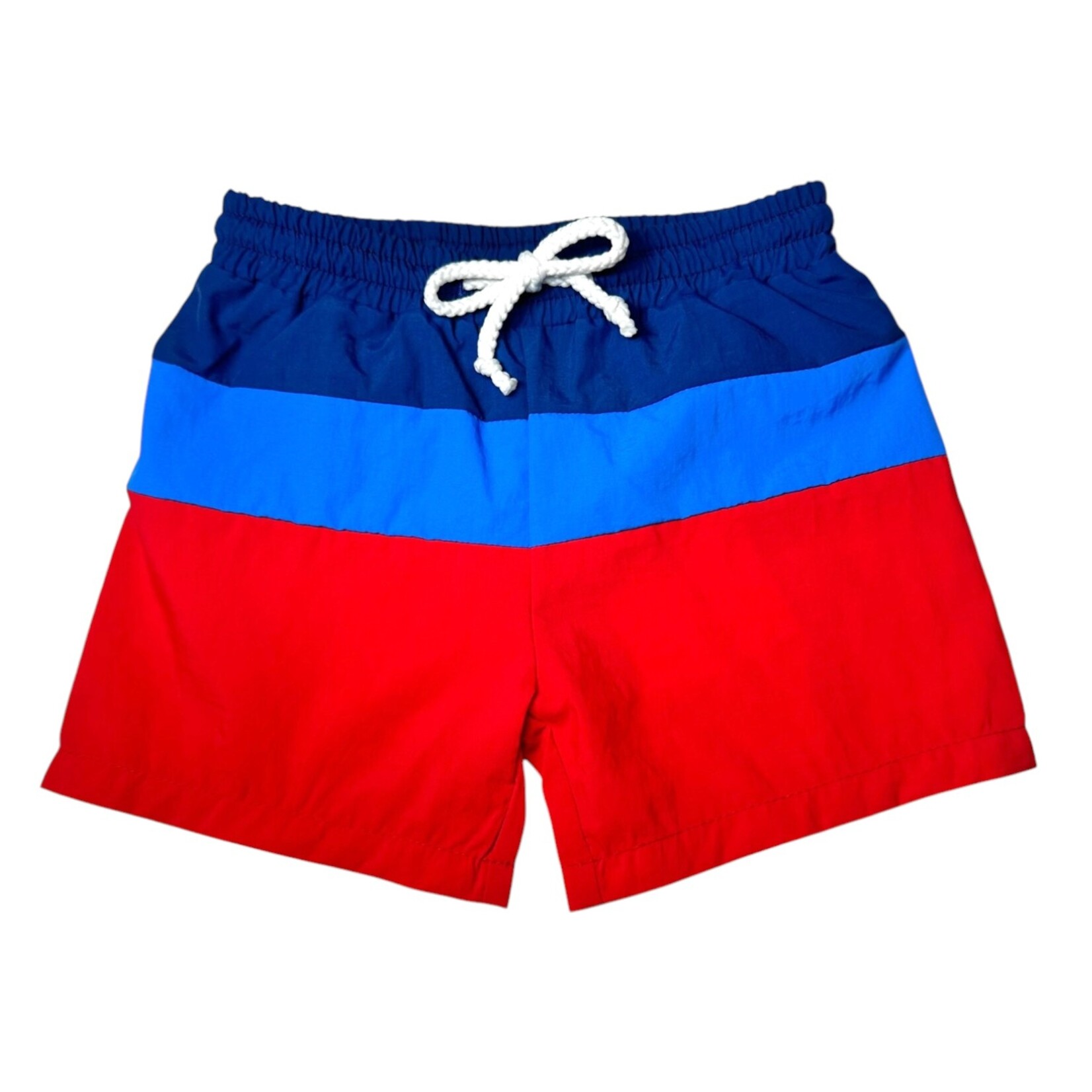 Millie Jay Red & Blue Swim Trunks