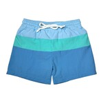 Millie Jay Blue & Mint Swim Trunks