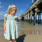 Vignette Dusty Teal Arie Dress