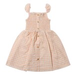 Vignette Peach Plaid Jill Dress