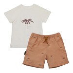 KidORCA Palm/Tuscany Rashguard Swim Set
