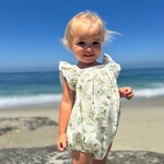 Vignette Green Eyelet Bubble