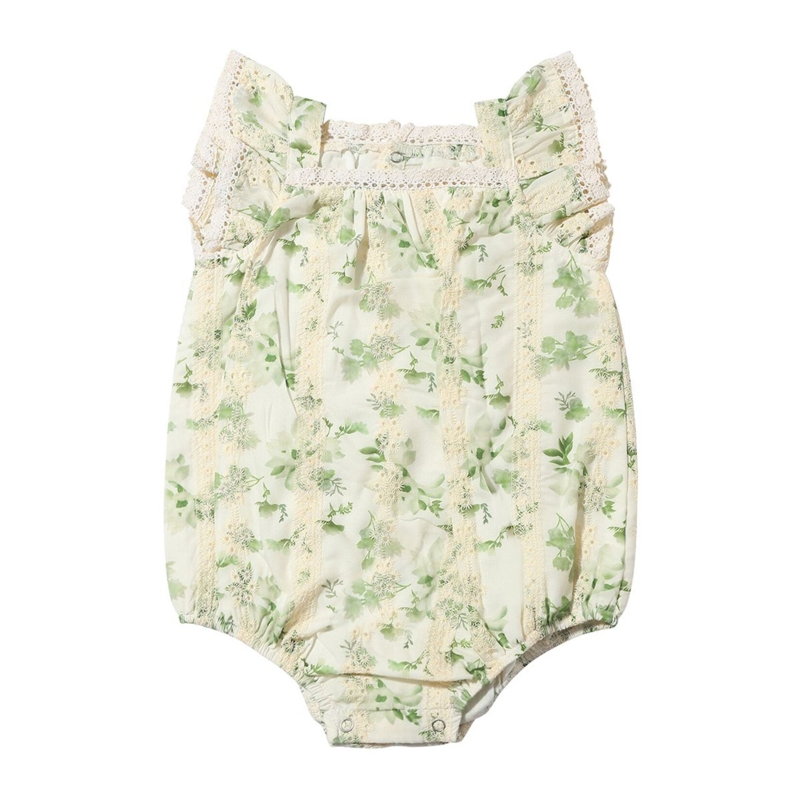 Vignette Green Eyelet Bubble