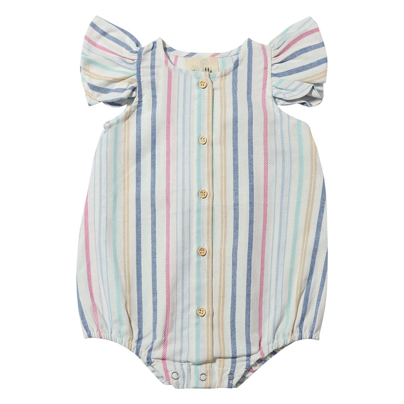 Vignette Multi Stripe Cammie Bubble