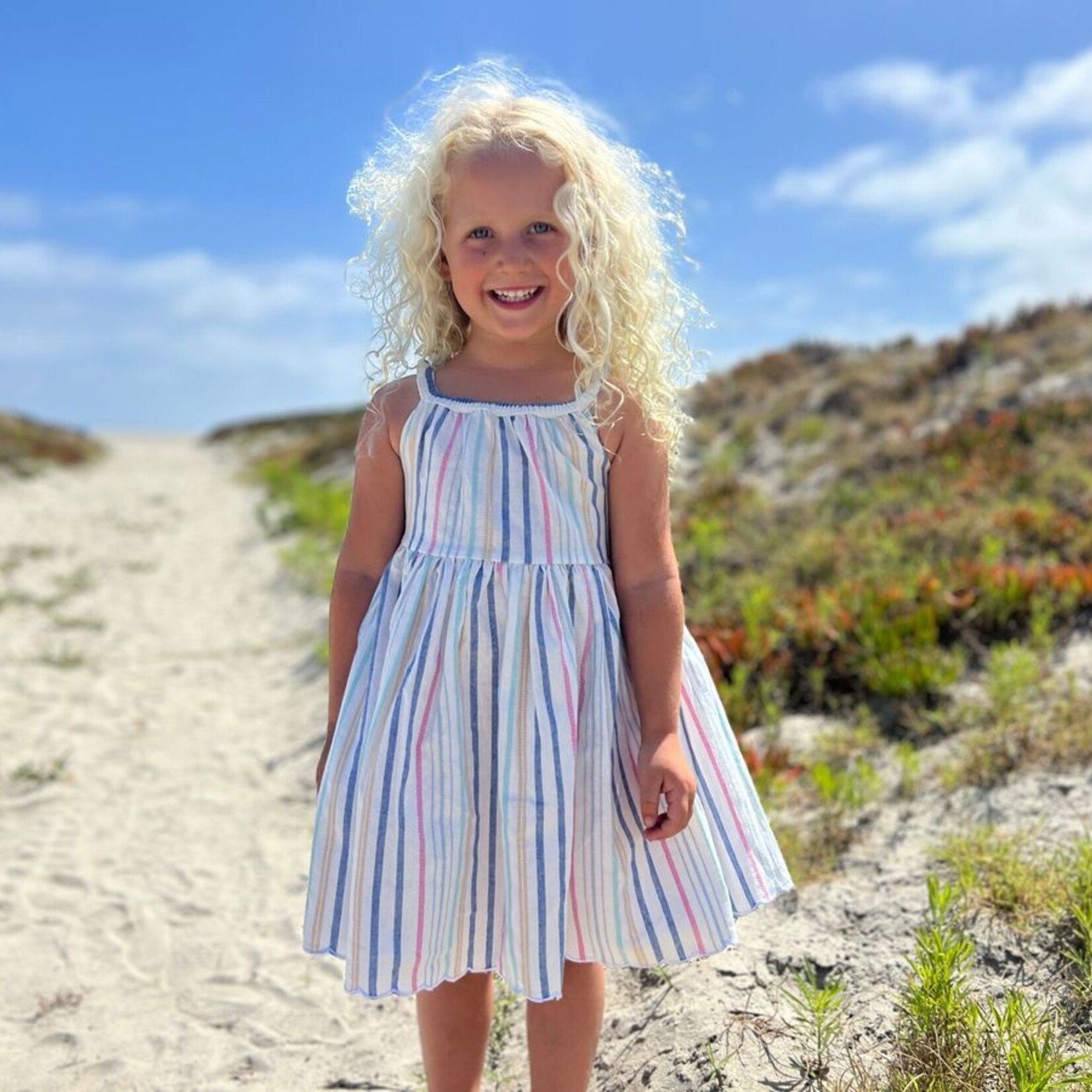 Vignette Multi Stripe Stella Dress