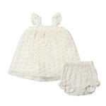 Vignette Ivory Daisy Georgie Baby Dress