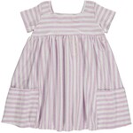 Vignette Lavender Striped Rylie Dress