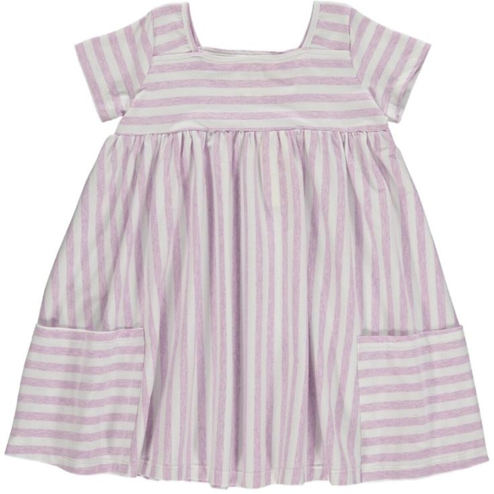 Vignette Lavender Striped Rylie Dress