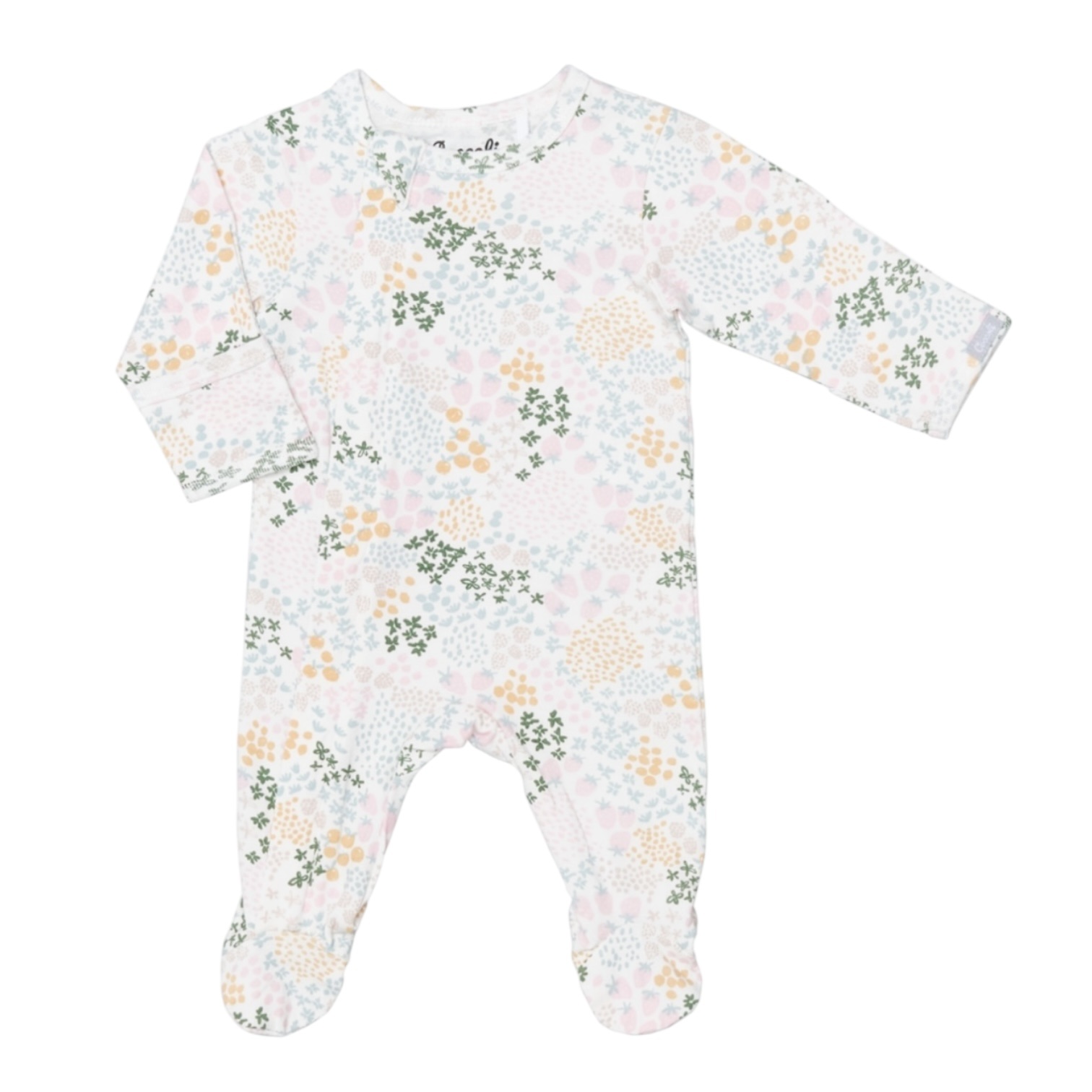 This Must Be Love Bamboo Ruffle Footie main image 0