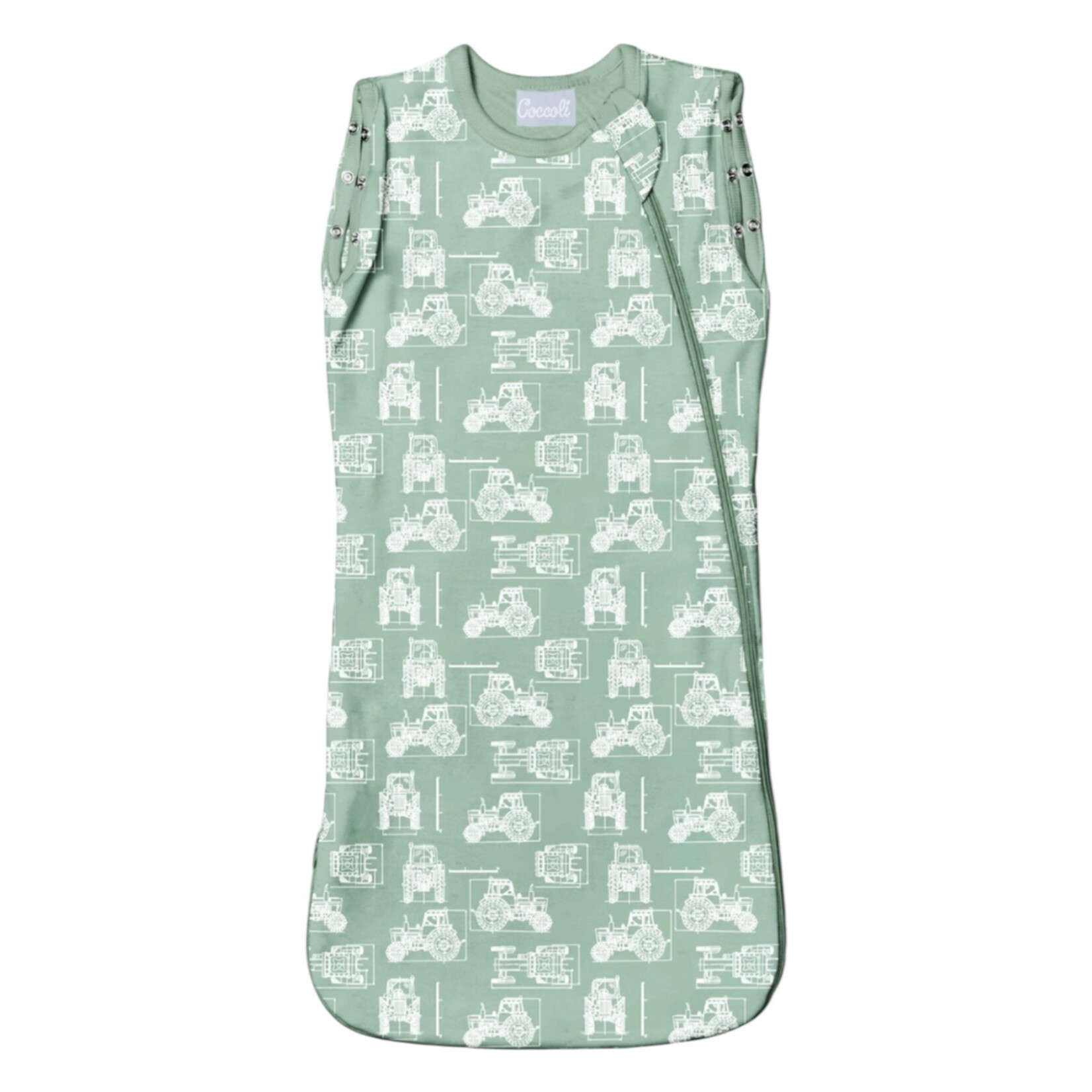 Coccoli Neutral Tractor Bamboo Sleepsack Size NB